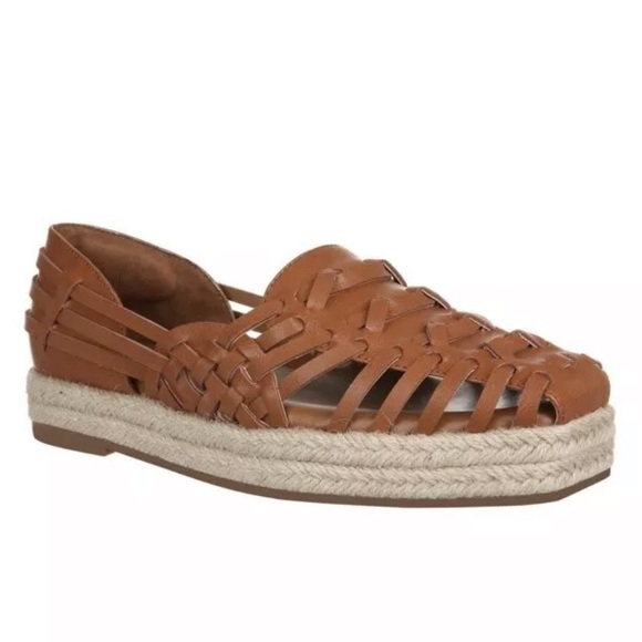Sam & Libby Women's Espadrilles Flats Saddle Brown - Picture 1 of 8